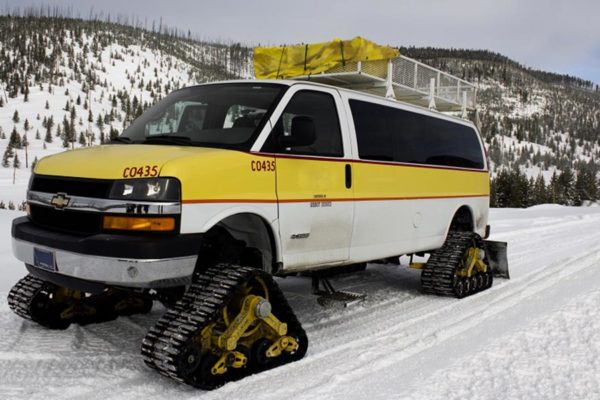 Yellowstone Winter Snow Coach Tours